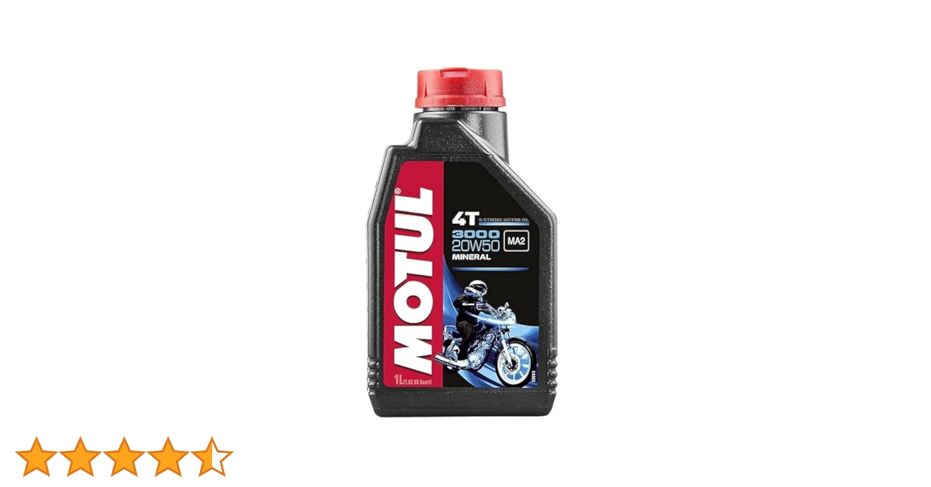 Amazon | Motul 3000 4T オイル - 20W50-1L。 | 車用エンジン